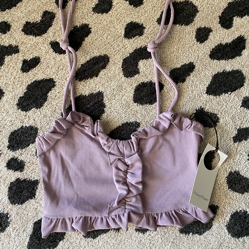 NWT Revolve Privacy Please Crop Top